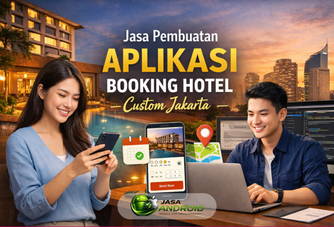 Jasa Pembuatan Aplikasi Booking Hotel Custom Jakarta